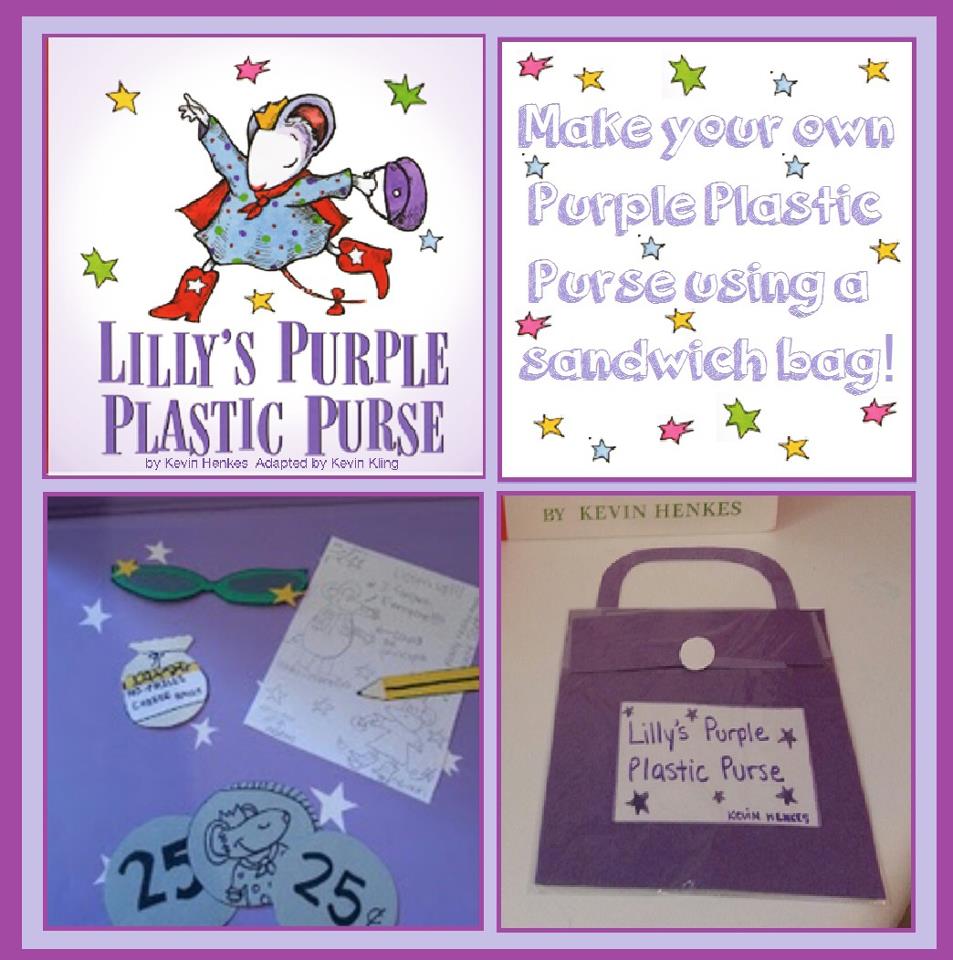 Lilly s Purple Plastic Purse Activity