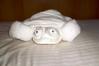 towel animal origami 