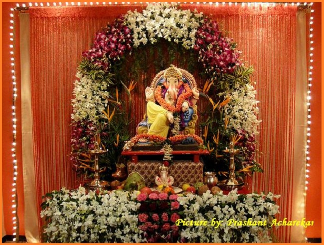 Ganpati Decoration Ideas: Ganesh Decoration Photos & Videos