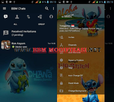 BBM Kode Stitch