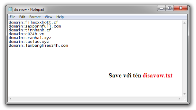 Liệt kê tất cả danh sách domain hoặc URL “xấu” vào 1 tập tin .txt