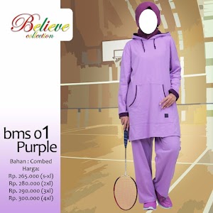 Baju Olahraga Muslimah_Believe_bms 01_purple