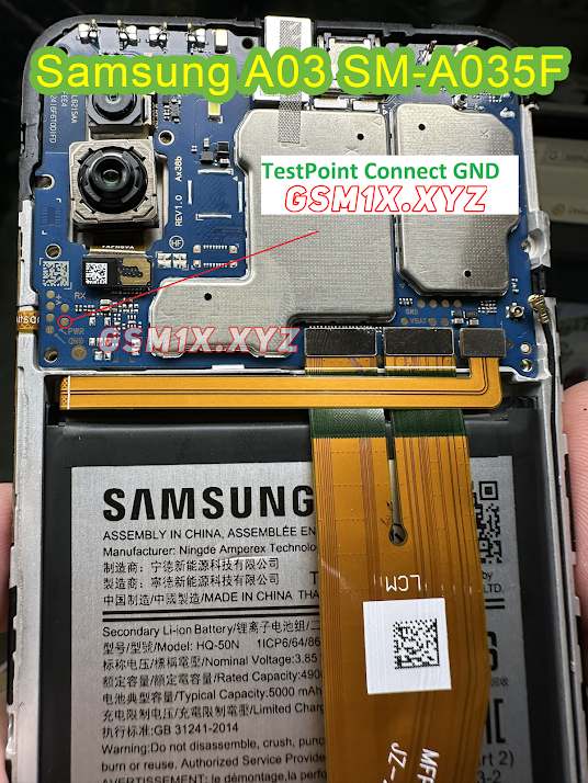 Testpoint Samsung A03 SM-A035F SPD