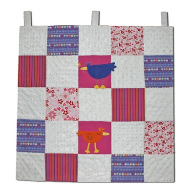 quilt from cute child's clothes