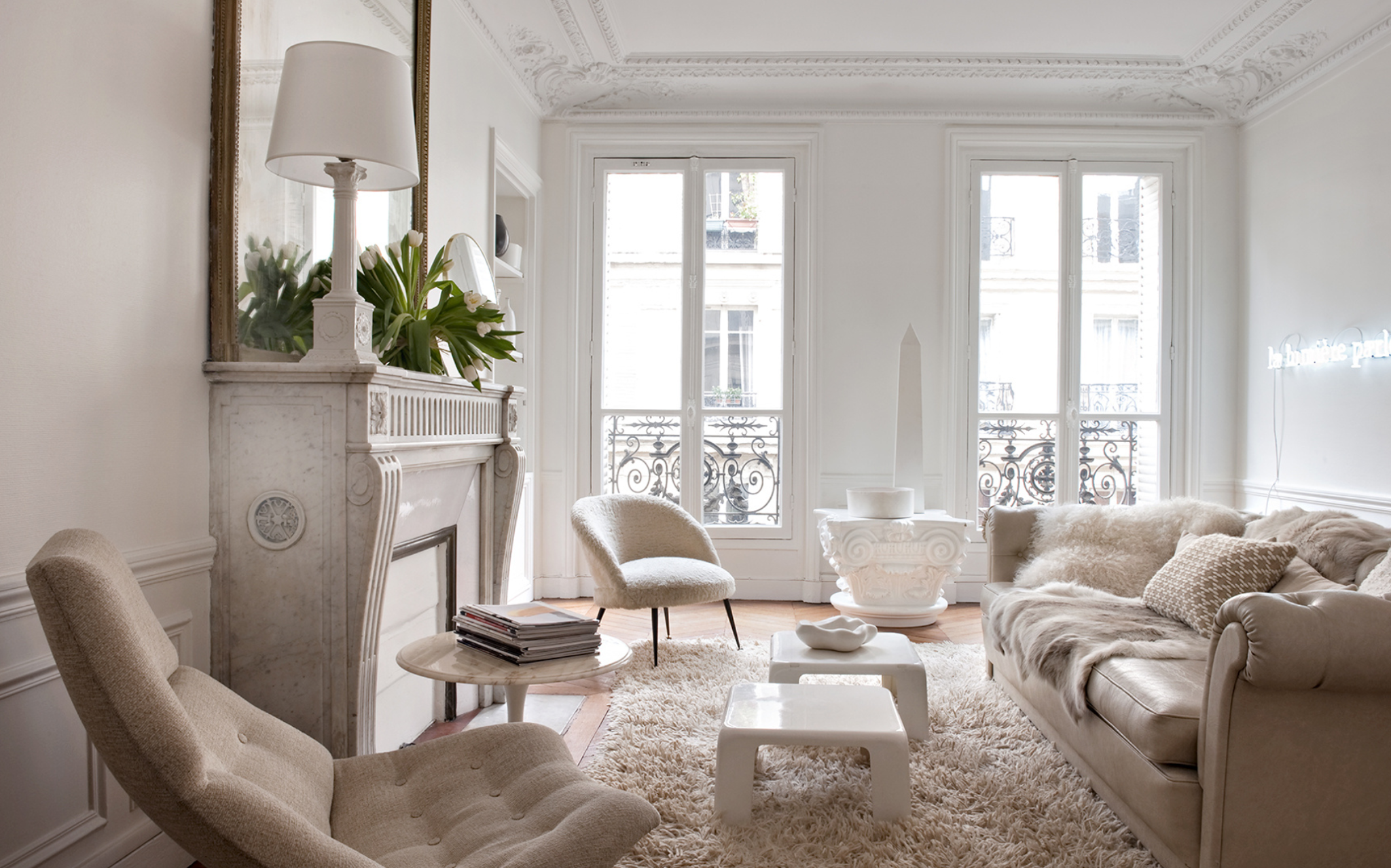 Emilie Bonaventure's apartment in Paris