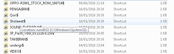 Cara Menghapus Virus Shortcut di Windows 7