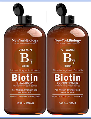 Biotin Shampoo and Conditioner Set for Hair Growth