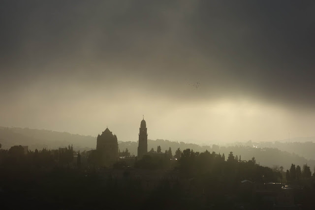 L'Abbaye de la Dormition avec son clocher indépendant - Jérusalem