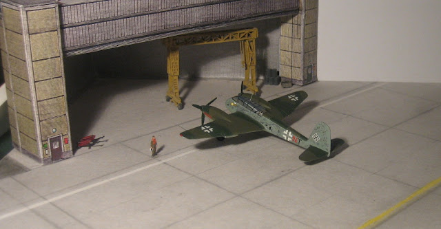 1/144 Messerschmitt Me 410 diecast metal aircraft miniature