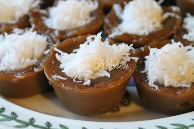 Kuih Lompang Gula Merah - Azie Kitchen