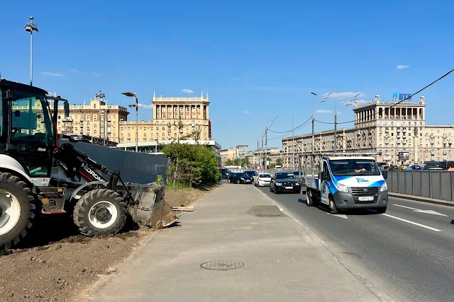 Кутузовский проспект, транспортная развязка Кутузовского проспекта с Третьим транспортным кольцом