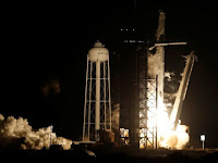 SpaceX Dragon reaches orbit in milestone NASA commercial flight.
