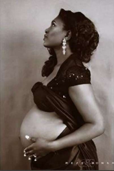 Uche Jombo Actress asks if a pregnant belly makes you uncomfortable