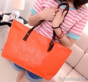 4734 orange - 155 ribu - Material PU Leather Bottom Width 43 Cm Height 26 Cm Thickness 13 Cm Weight 0.4