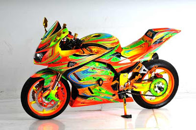 Kawasaki Ninja Modif Airbrush