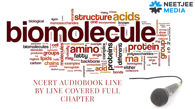 BIOMOLECULES AUDIOBOOK LINE BY LINE NCERT BIOLOGY CLASS 11.