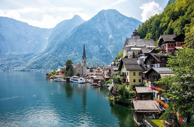 6. Hallstatt, Áo 