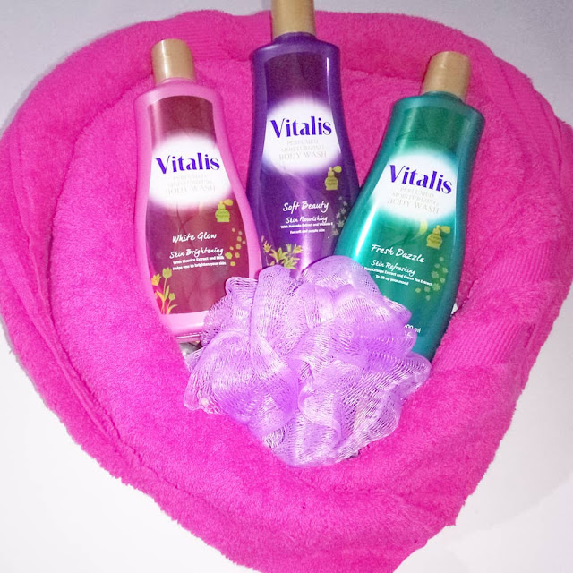 Varian Vitalis perfumed moisturizing body wash 