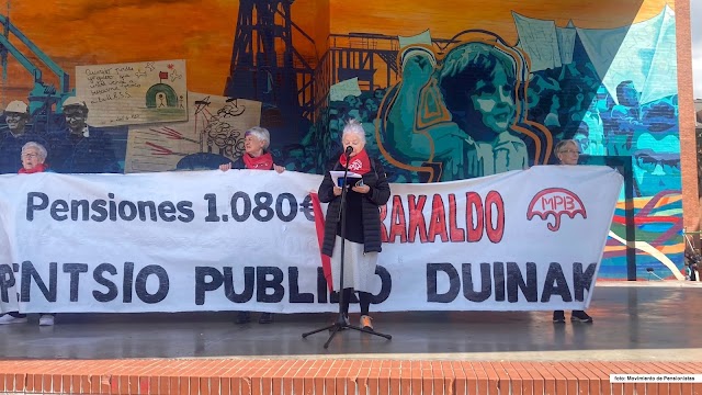 Movimiento de Pensionistas de Barakaldo: "Los pensionistas seguimos perteneciendo a la clase trabajadora"