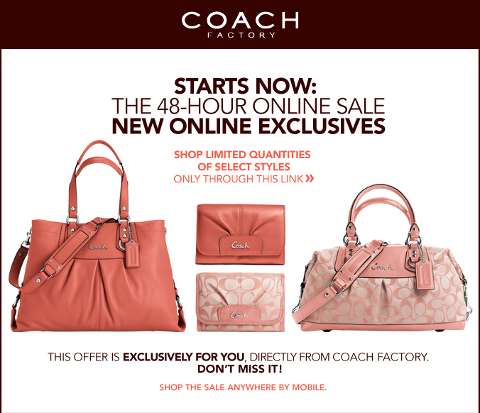 48hr Coach Factory Online Sale