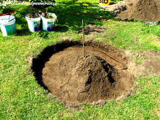 Hochbeet mit Trockenmauer