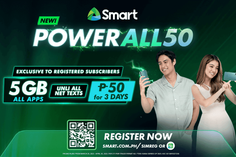 New Smart POWER ALL 50 promo