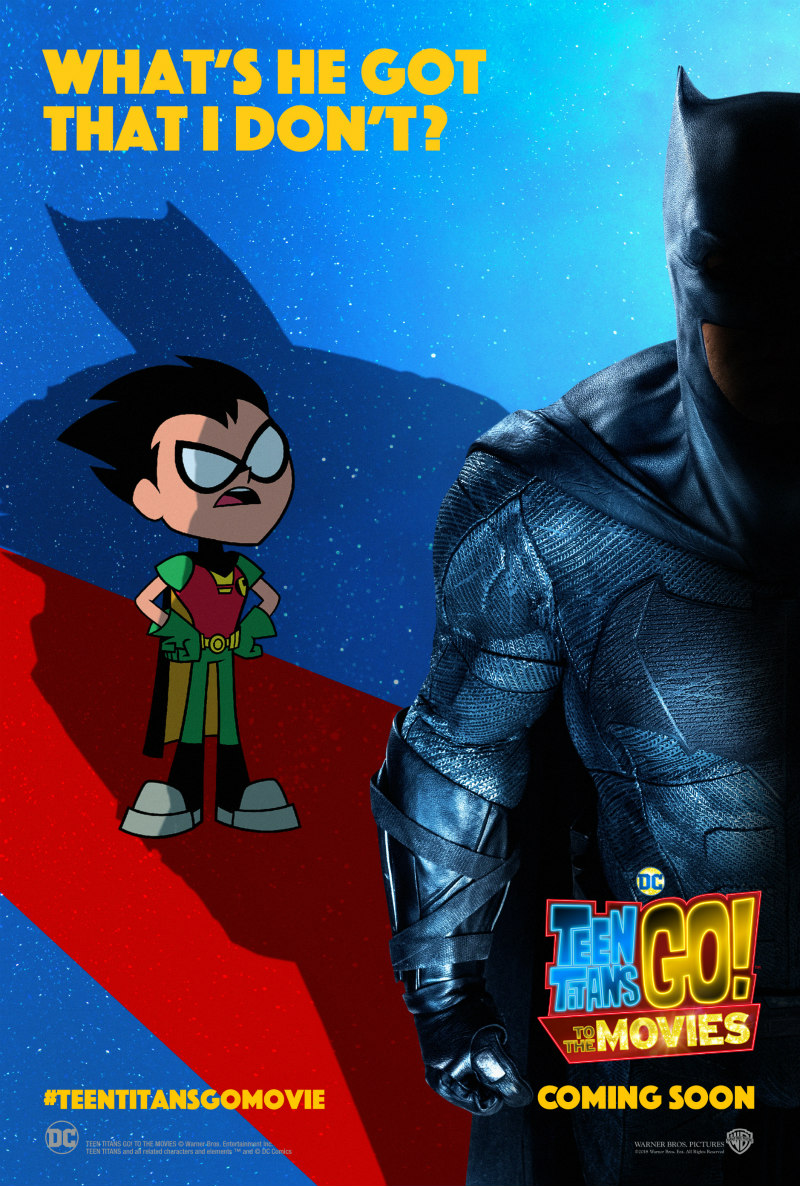 TEEN TITANS GO! TO THE MOVIES poster