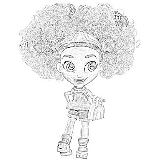 Hairdorables Dolls coloring pages coloring.filminspector.com