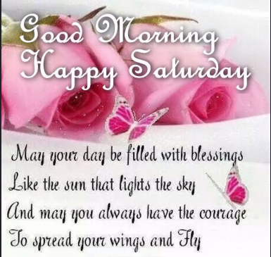 Happy good morning Saturday blessings images