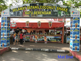 Tempat Makan Best Sedap Melaka Coconut Shake Klebang Batu Berendam