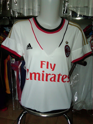 Jersey AC Milan Away Ladies 2013-2014