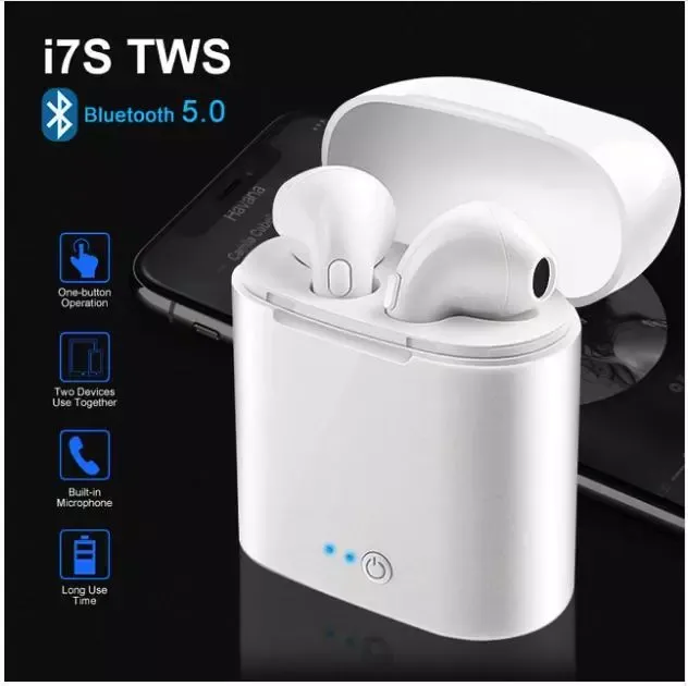 Hbq I7S Tws Bluetooth Stereo Double Headset for All Smart Phones