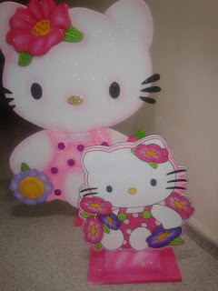 FIGURAS ICOPOR HELLO KITTY DECORACION FIESTAS MEDELLIN