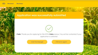 Still you can Apply MTN Foundation Equipment Loans "MTN Y’ellopreneur" [close on July 8, 2022]