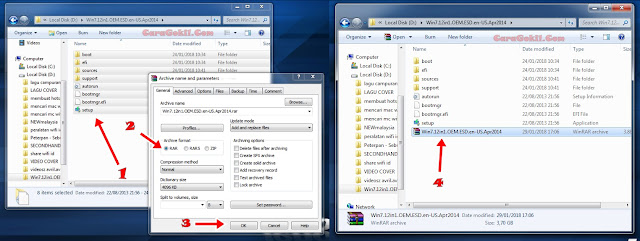 Cara Mudah Membuat Boot Windows 7 Di Flashdisk/Memorry  