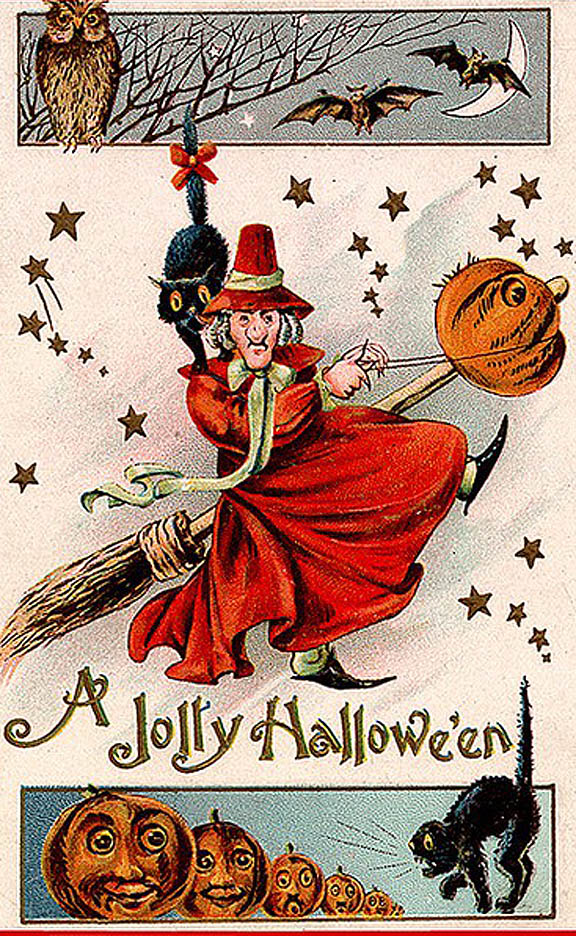 32˙ North Supplies Vintage Clip Art For Your Halloween Projects
