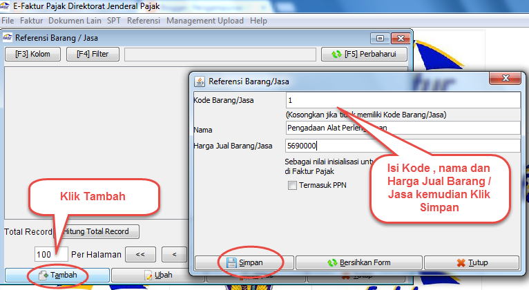 Cara Membuat Faktur Pajak Keluaran E Faktur