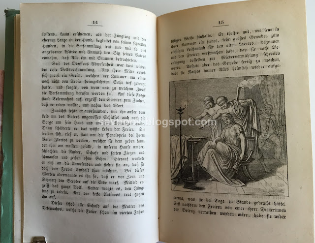 Dr. Ernst Kapp, Die Heimfahrt des Odysseus. Für die Jugend erzählt. Mit 24 Holzschnitten gezeichnet von W. Schurig, ausgeführt von H. Bürckner