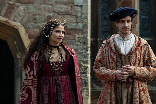 Őrült Johanna és Szép Fülöp érkeznek az angol királyi udvarba A spanyol hercegnő 1. évad 6. epizódjában