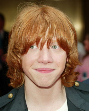 Rupert Grint é contaminado com a Influenza A (H1N1)