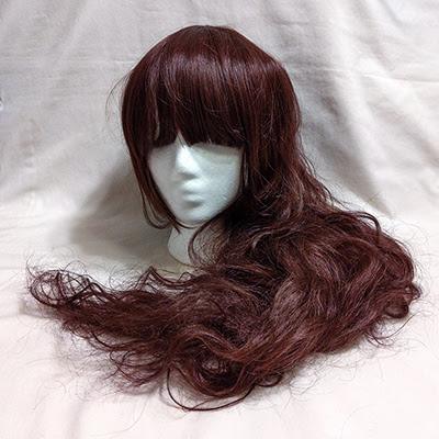 Cherry Cordial wavy wig