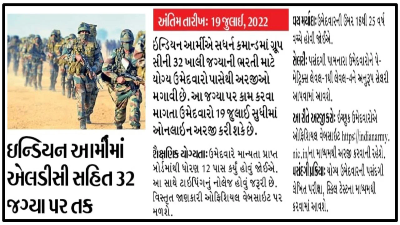 HQ Southern Command Group C Recruitment 2022 Latest 32 Group C Recruitment Announcement