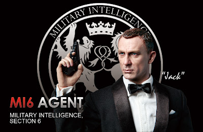 DID Military Intelligence Section 6 (MI6) Agent "Jack" - AKA Daniel Craig as James Bond Figure