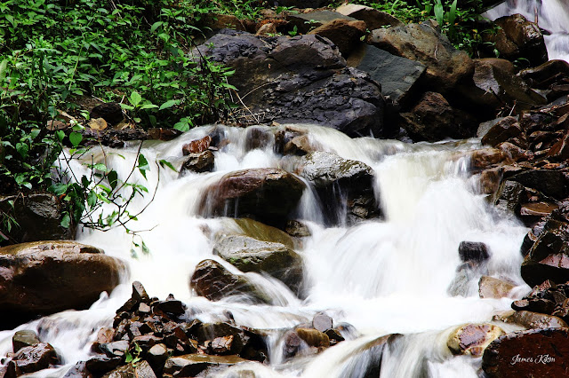 Slow shutter speed shot of a stream