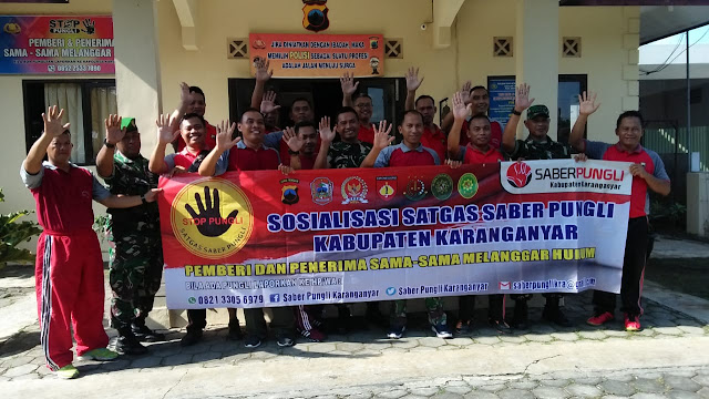 KodimKaranganyar - Sintegritas Koramil dan Polsek Untuk Meningkatkan Kekompakan Serta Kebersamaan di Wilayah