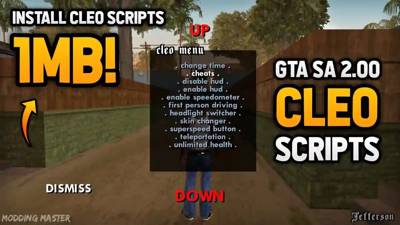 1mb Install Cleo Scripts Mod For Gta San Andreas 2 00 Android