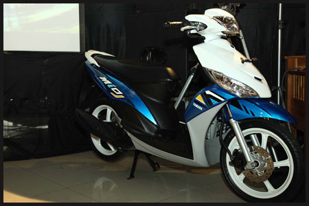  Modif  Mio  Soul Gt  Biru  Putih Modifikasi Motor  Yamaha 