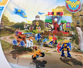 Mattel Imaginext Wonder Woman Toy Line Themyscira Island Playset