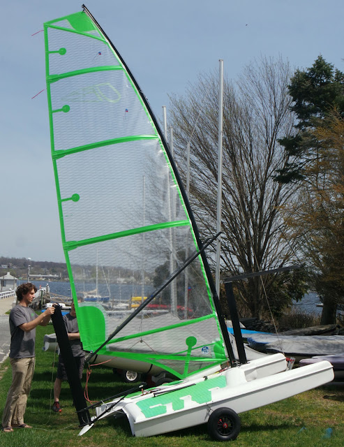 fulcrum ufo foiling sailboat