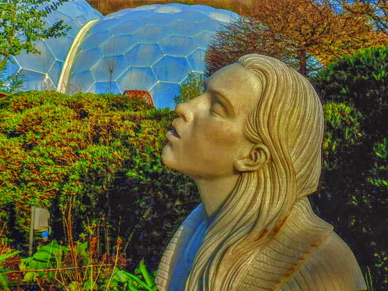 Eden Project's Water Fountain of Rebecca